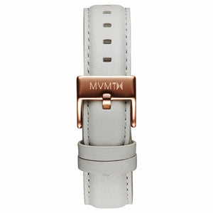 Boulevard - 18mm Grey Leather