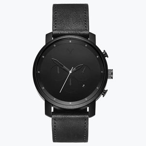 Chrono Black Leather