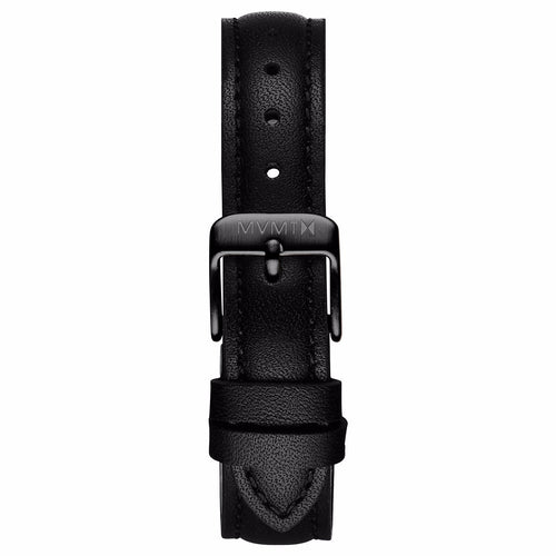 Avenue - 14mm Black Leather