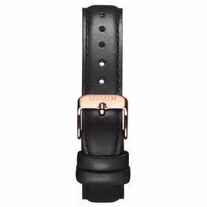 Avenue - 14mm Black Leather
