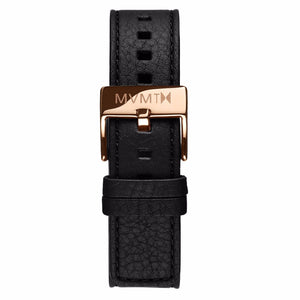Chrono - 20mm Black Leather