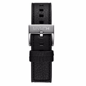Chrono - 20mm Black Leather