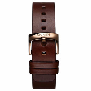 Revolver - 20mm Brown Leather