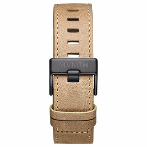 Chrono - 22mm Sandstone Leather