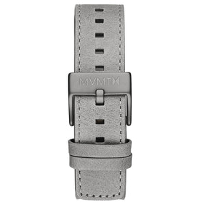 Chrono - 20mm Light Grey Leather