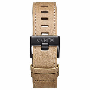 Chrono - 22mm Sandstone Leather