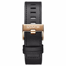 Chrono - 22mm Black Leather