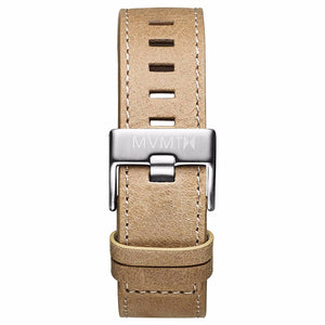 Chrono - 22mm Sandstone Leather