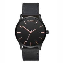 Classic Black Rose Leather