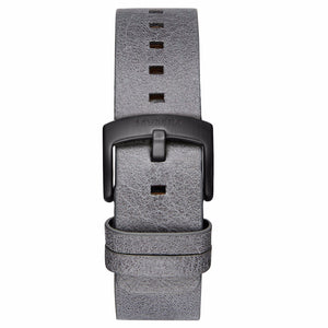 Revolver - 20mm Grey Leather