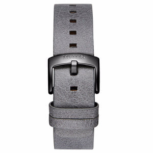 Revolver - 20mm Grey Leather