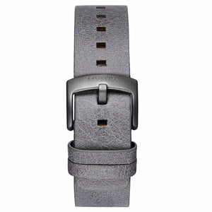 Revolver - 20mm Grey Leather