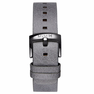 Revolver - 20mm Grey Leather