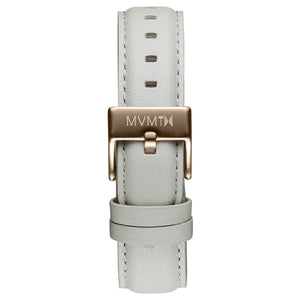 Boulevard - 18mm Grey Leather
