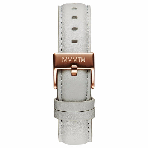 Avenue - 14mm Grey Leather