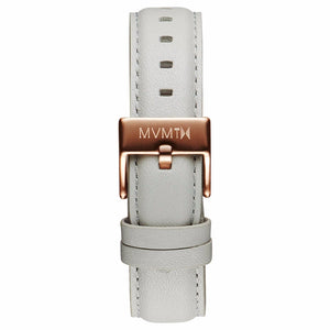 Avenue - 14mm Grey Leather