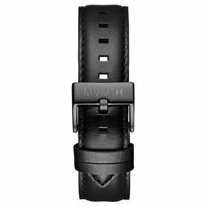 40 Series - 20mm Black Leather