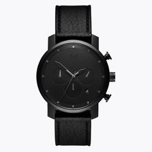Chrono 40MM Black Leather