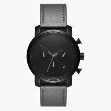 Chrono 40MM Black Sage Grey Leather