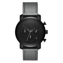 Chrono 40MM Black Sage Grey Leather