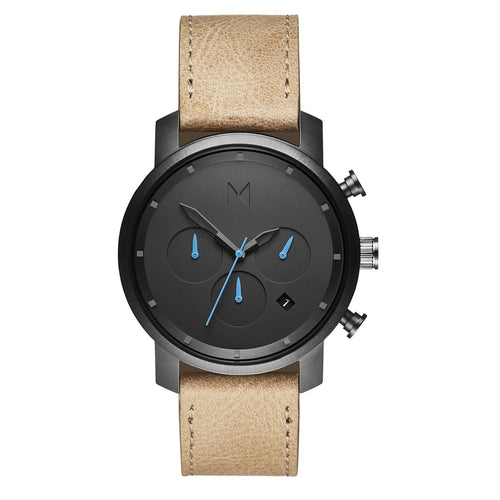 Chrono 40MM Gunmetal Sandstone