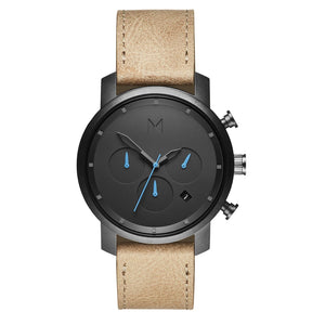 Chrono 40MM Gunmetal Sandstone