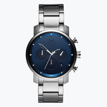Chrono 40MM Navy Silver