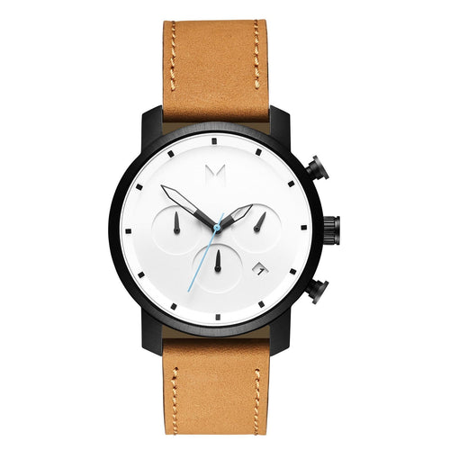 Chrono 40MM White Black Tan