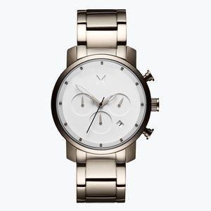 Chrono 40MM White Titanium