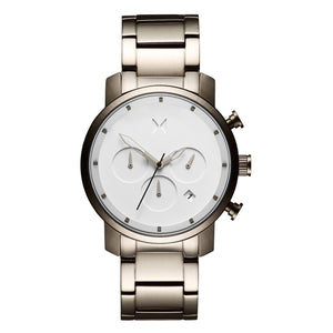 Chrono 40MM White Titanium