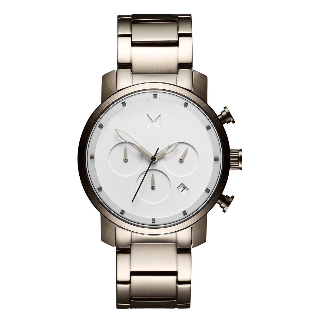 Chrono 40MM White Titanium