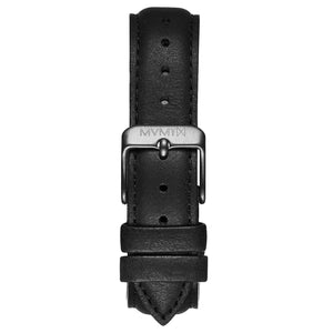 Boulevard - 18mm Matte Black Leather