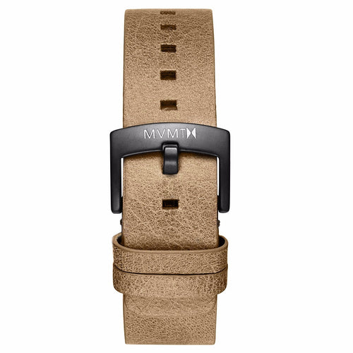 Revolver - 20mm Sandstone Leather
