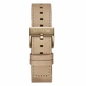 Chrono - 20mm Sandstone Leather