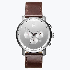 Chrono Silver Brown