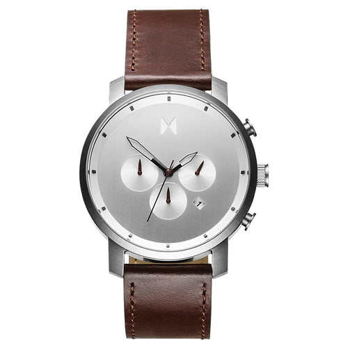 Chrono Silver Brown