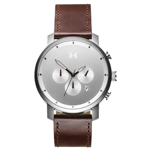 Chrono Silver Brown