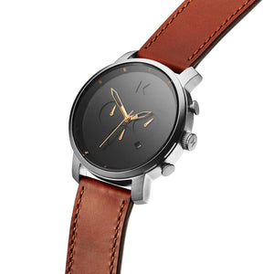 Chrono Silver Natural Tan