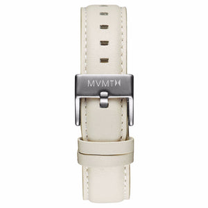 Boulevard - 18mm Cream Leather