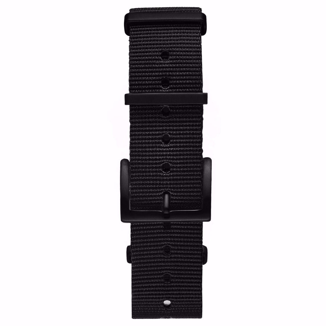 Boulevard - 18mm Black Nylon