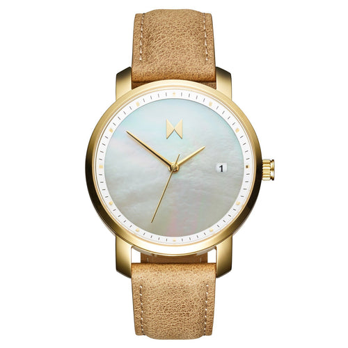 Gold Pearl/Leather