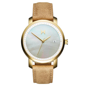 Gold Pearl/Leather