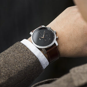 Chrono Silver Natural Tan