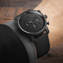 Chrono 40MM Black Leather
