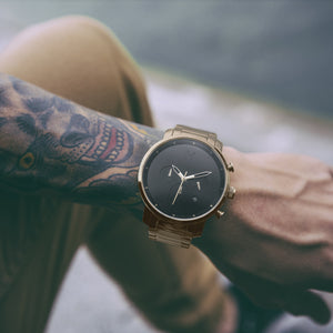 Chrono Black Gold Link
