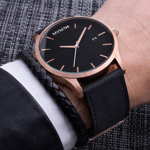 Classic Rose Gold Black