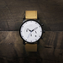 Chrono 40MM White Black Tan